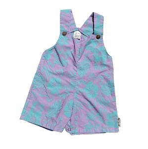 Purple Hawaiian Romper